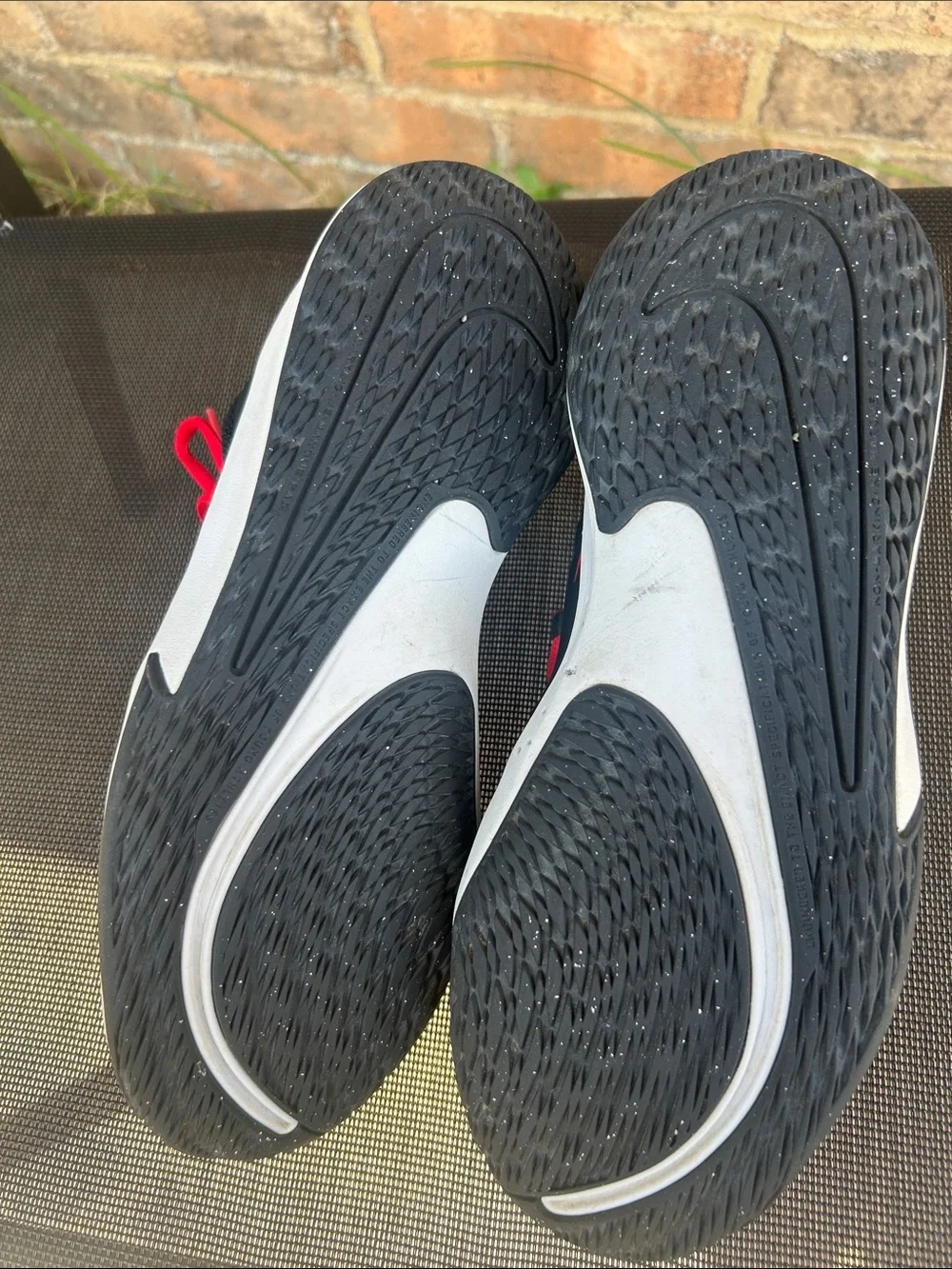 Nike Kids Red and Black Sneakers